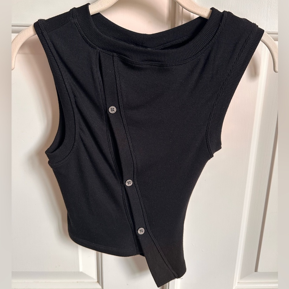 Alix NYC Asymmetrical crop top